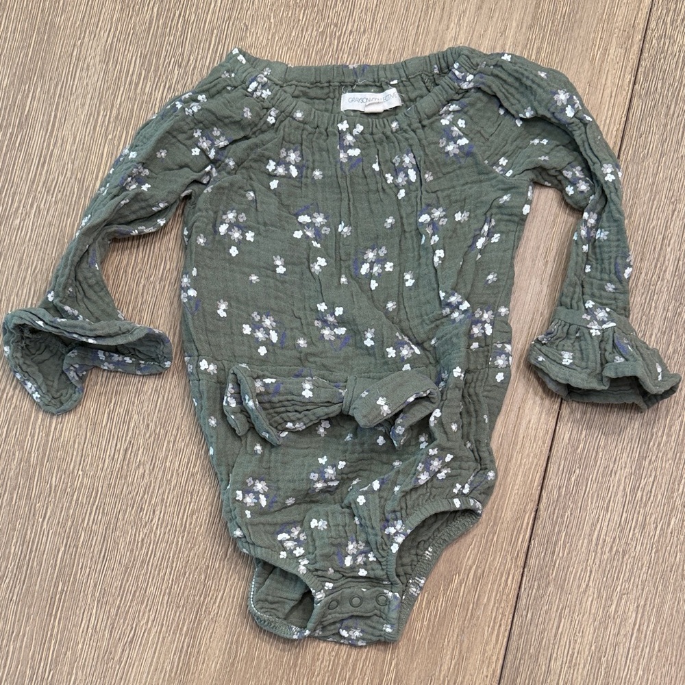 Grayson Collective Floral Romper